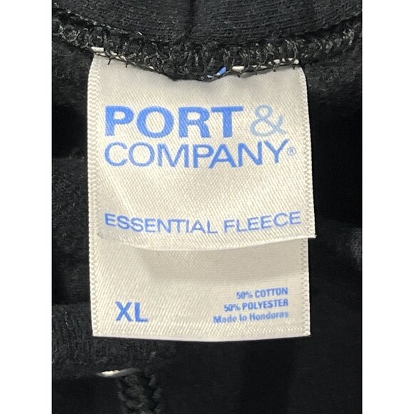 Port and Company Proud Supporter Edgemont Fire Dept Hoodie XL Black Fleece Comfy - Picture 5 of 7